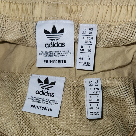 Adidas Originals Shatter Trefoil Sheer Woven Cuffed Track Top & Pants, XL - Picture 6 of 7